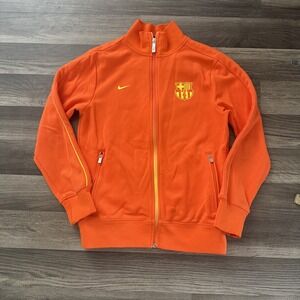 Nike N98 FC BARCELONA 2012/2013 BARCA Jacket Training Soccer Football Sz L Kids